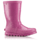 Sorel Rain Boot Gloss - Youth, Pink Ice/Emperor, 4.5, 1797961695-4.5