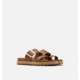 Sorel Roaming Buckle Slide Sandals - Womens, Velvet Tan/Gum 2, 9.5 US, 1944601-243-9.5