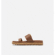 Sorel Roaming Buckle Slide Sandals - Womens, Velvet Tan/Gum 2, 9.5 US, 1944601-243-9.5