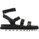 Sorel Roaming Multi Strap Sandal - Womens, Black, 9 US, 1974521-010-9