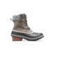 Sorel Slimpack Lace II Boot - Womens, Quarry, Black, 8, 1702251052-8