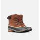 Sorel Slimpack Lace II Rain Boot - Womens, Nubuck-Burro, Cattail, 12, 1822091282-12