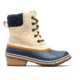 Sorel Slimpack Lace II Rain Boot - Womens, Nubuck-Oatmeal, Colleg, 7.5, 1822091241-7.5