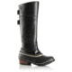 Sorel Slimpack Riding Tall II Casual Boot - Women's-Black-Medium-6.5