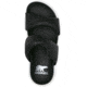 Sorel VIIbe Twist Slide Sandals - Womens, Black/Sea Salt, 7 US, 2039961-010-7