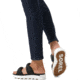 Sorel VIIbe Twist Slide Sandals - Womens, Black/Sea Salt, 7 US, 2039961-010-7
