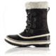 Sorel Winter Carnival Boot - Womens, Black, Stone, 12, 1308911011-12