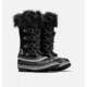 Sorel Youth Joan Of Arctic Winter Boot, Black, Oyster, 1, 1516801013-1
