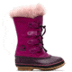 Sorel Youth Joan Of Arctic Winter Boot, Raspberry, Purp, 3, 1516801531-3