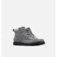 Sorel Youth Madson Moc Toe Waterproof Boot - Boys, Quarry, Chrome, 3, 1822181052-3