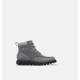 Sorel Youth Madson Moc Toe Waterproof Boot - Boys, Quarry, Chrome, 3, 1822181052-3