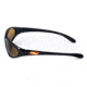 Sos Dive Optics / Dominica Sunglasses, Frame - Black, Lens - Tac Polarized Amber 1.0mm