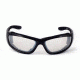 Sos Gripz Riders / Cryptic Sunglasses, Frame - Shiny Black Tr-90 / Lens - Pc Z87.1, Clear-fm