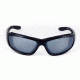 Sos Gripz Riders / Cryptic Sunglasses, Frame - Shiny Black Tr-90 / Lens - Pc Z87.1, Smoke /fm