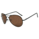Sos Polar Max / Anchor Sunglasses, Frame - Matte Black/black Temple, Lens - Tac Polarized Brown 1.0mm