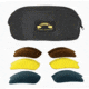 Sos Ranger / Vector Sunglasses, Frame - Matte Black, Lens - Pc Smoke, Brown, Clear, Yellow