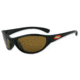 Sos Dive Optics / Belize Sunglasses, Black Frame, Brown Lens