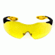 Sos Shields / Decathlon Sunglasses, Frame - Matte Black, Lens - Pc Yellow 1.8mm