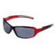Sos Wraps / Blaze Sunglasses, Frame - Metallic Red/black / Lens - Pc Smoke-fm