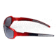 Sos Wraps / Blaze Sunglasses, Frame - Metallic Red/black / Lens - Pc Smoke-fm