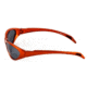 Sos Wraps / Hydro Sunglasses, AFrame - Aluminum Orange / Lens - Pc Smoke-fm