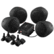 Sound Storm Laboratories Motorcycle System 3in Speakers 1000W Max Bluetooth Aux Input, Black SMC90BB