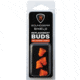 SoundGear Shield Tri-Flange Replacement Buds, Size 1 Smaller Canals, 26 dB, Pack of 4, Orange, P00009811
