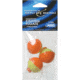 South Bend Float Snap On Red/wht 3pk F8