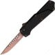 Southern Grind Auto Arachnid OTF Automatic Folding Knife, 3.25in, S35VN Stainless, Midnight Bronze Finish, Black Anodized Aluminum Handle, SG12032020