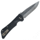 Southern Grind Bad Monkey Folding Drop Point with G10 Handle, Tumbled Satin Blade/Black G10 Handle, Blade Length 4in SG03030001