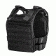 Spartan Armor Systems AR550 Level III+ Body Armor And 221b Tactical Phantom Plate Carrier Single Curve, Base Coat, Black, Medium-Extra Large SAS-PKG550-PHAN-BK