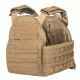 Spartan Armor Systems Armor Systems AR550 Level III+ Body Armor And 10x12 Sentinel Plate Carrier Package, Coyote Brown, Medium-Extra Large, P55-STNL1012-CB-kit