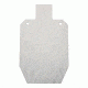 Spartan Armor Systems Ipsc Target 3/8 in AR500 1/2 Scale, Metal TTM-IPSC-HALF
