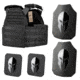 Spartan Armor Systems Level III+ AR550 Certified Plates and Sentinel Plate Carrier Package, Black, Adjustable, SAS-AR550PKG-STNL-FC-BK-KIT, SAS-AR550PKG-STNL-FC-BK-KIT
