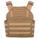 Spartan Armor Systems Shooters Cut Plate Carrier, Medium/Extra Large, Tan, Adjustable, SAS-SHPC-TAN