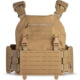Spartan Armor Systems Titan Modular 1000d Nylon Plate Carrier, 6in x 6in x 6in x 8in, Coyote Brown, SA-TITAN-LC-CB