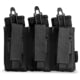 Spartan Armor Systems Triple Kangaroo Magazine Pouches, Black, SA-POUCH-KANG-3-BK