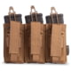 Spartan Armor Systems Triple Kangaroo Magazine Pouches, Coyote Brown, SA-POUCH-KANG-3-CB