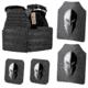 Spartan Armor Systems Spartan Omega AR500 Body Armor and Sentinel Plate Carrier Package, Black, Adjustable, SAS-AR500PKG-STNL-BK-SPEC-KIT, SAS-AR500PKG-STNL-BK-SPEC-KIT