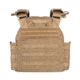 Spartan Armor Systems Spartan Omega AR500 Body Armor and Sentinel Plate Carrier Package, Coyote Brown, Adjustable, SAS-AR500PKG-STNL-CB-SPEC-KIT, SAS-AR500PKG-STNL-CB-SPEC-KIT