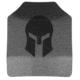 Spartan Armor Systems Spartan Omega AR500 Steel Core Armor Body Armor, Shooters Cut, Two Set, Black, 11x14, SAS-AR5001114-FC-ATC, SAS-AR5001114-FC-ATC