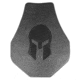 Spartan Armor Systems Spartan Omega AR500 Steel Core Armor Body Armor, Swimmers Cut, Single Plate, Black, 10x12, SAS-AR5001012-SGL-SW, SAS-AR5001012-SGL-SW