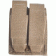 Spec Ops M-9 Double Magazine Pouch w/ Hook &amp; Loop Closure, Coyote Brown - 100500211