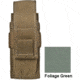 Specter Gear 277 Single Universal Pistol Mag Pouch for 2/2.25in Belts - Foliage Green