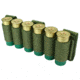 Specter Gear Belt Mounted 6 rd. Shotshell Carrier, Fits 2in Duty and Tactical Belts, OD Green, 891 OD