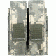 Specter Gear Double Universal Pistol Magazine Pouch, MOLLE Compatible - ACU Camo