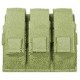 Specter Gear MOLLE / PALS Modular Triple Pistol Magazine Pouch, Universal - OD Green - 276-OD