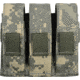Specter Gear MOLLE PALS Modular Triple Pistol Magazine Pouch, ACU Camo 276ACU