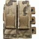 Specter Gear Mollepals Modular Double Universal Pistol Mag Pouch Horizontal Multicam 611 Mult