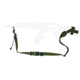Specter Gear Raider 2 Point Tactical Sling, AK-47 with Small Diameter AK/AKM/Type 56 Fixed Stock, Braided Lanyard, Emergency Release, Coyote Tan, 547 COY-ERB-BL